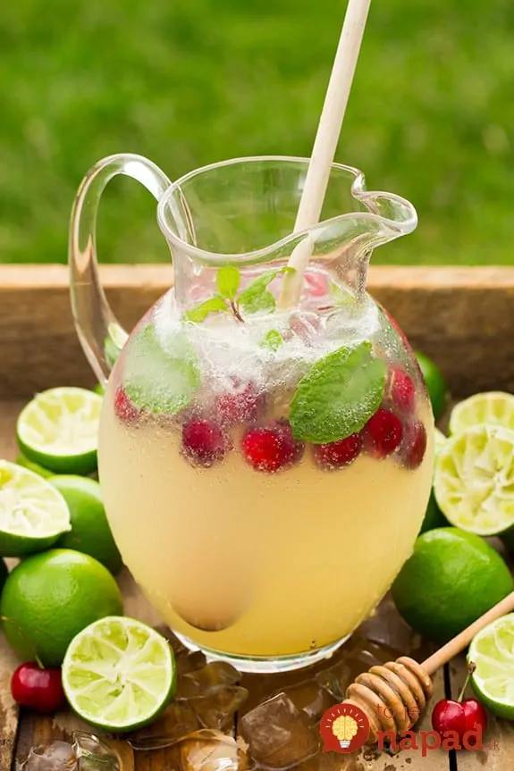 PerlivÃ¡ limetkovo-medovÃ¡ limonÃ¡da