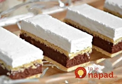 BÃ¡jeÄnÃ© Katka rezy: VÃ½bornÃ½ zÃ¡kusok s Äoko-krÃ©mom, marhuÄ¾ovÃ½m dÅ¾emom a kvapkou rumu!