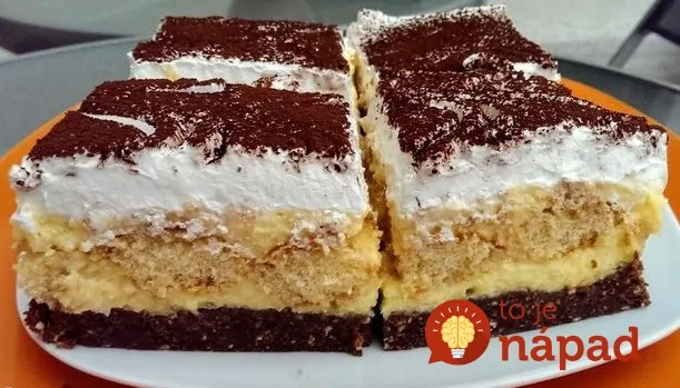 Netreba variÅ¥, netreba piecÅ¥: Å tvorposchodovÃ½ nebesky chutnÃ½ zÃ¡kusok!