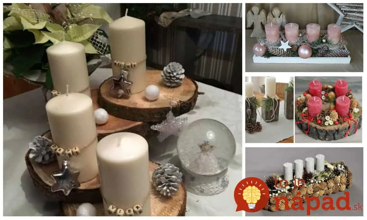 Žiadna čečina a ihličie – toto vám nezvädne a neopadne: 31 úchvatných adventných dekorácií, ktoré vás budú tešiť roky!
