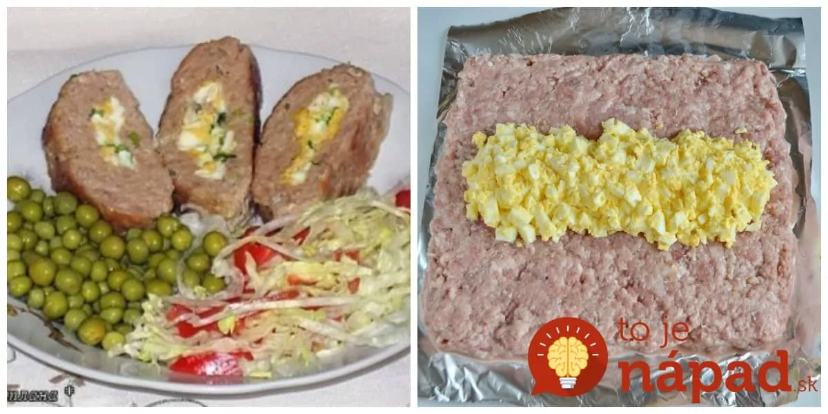 Jemná roláda z mletého mäsa: Žiadna strúhanka a drží perfektne – počas pečenia vám nepraskne!