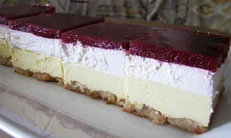 Ovocný koláč bez pečenia, hotový za 20 minút. Rýchly recept na fantastický dezert
