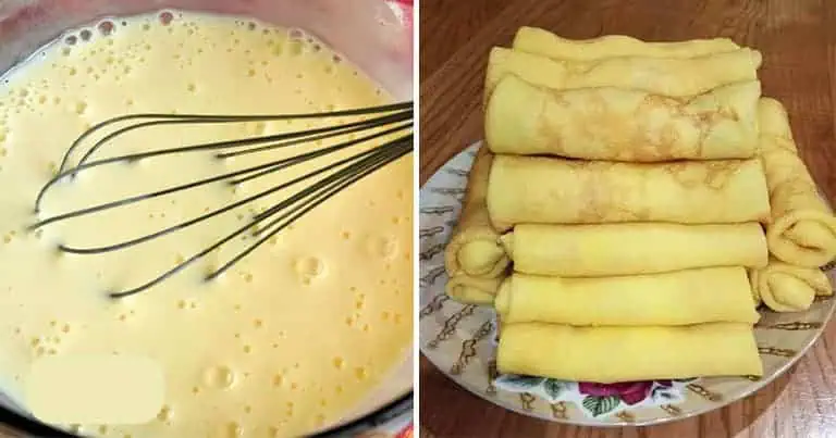 Do cesta pridajte 1 HRNČEK: Palacinky budú také mäkké a jemné, že sa doslova rozplývajú v ústach!
