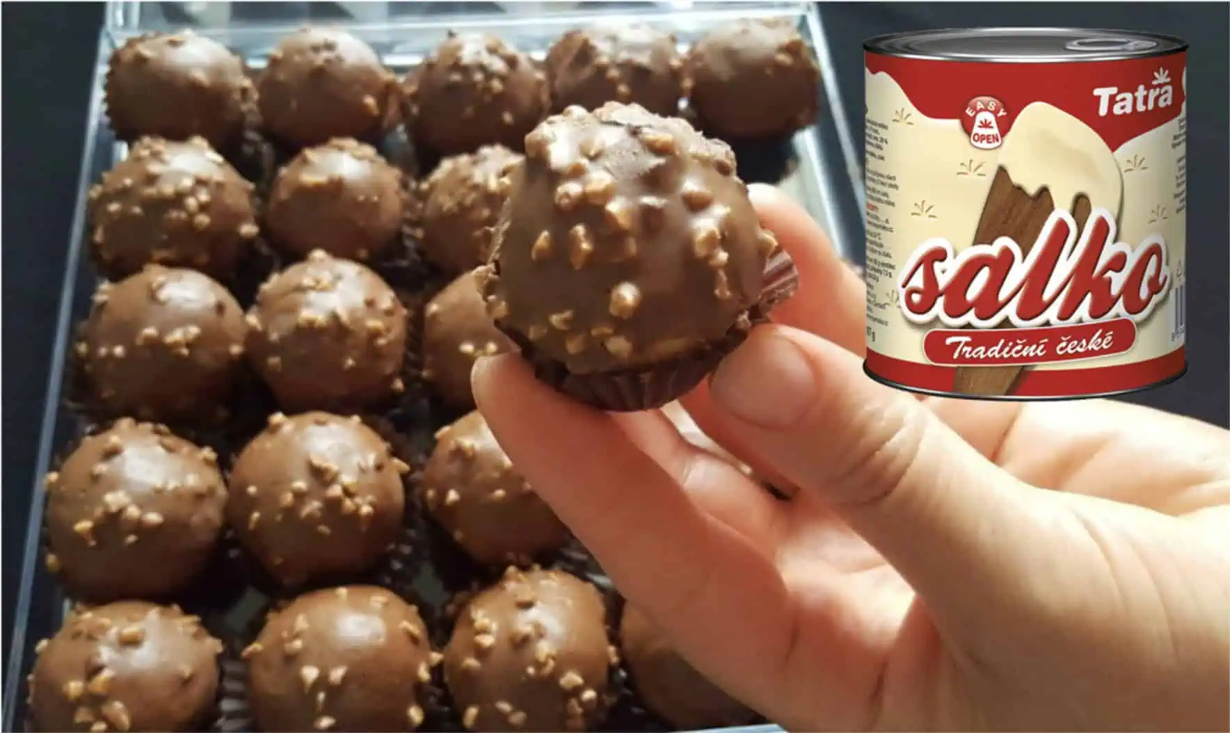 Nepečené SALKO guľky, ktoré každý miluje: Chutia presne ako kupovaná Marlenka z obchodu, top recept!
