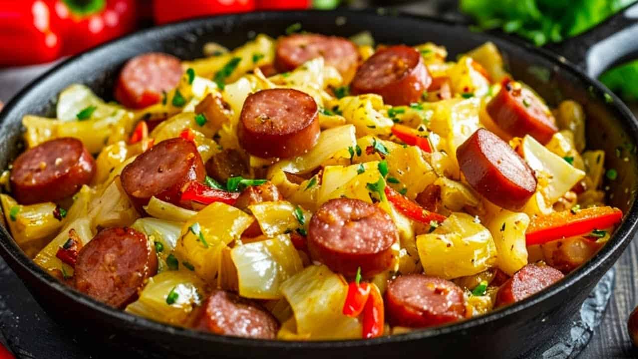 Sedliacky kastról s kapustou, klobásou a slaninou:  Recept od môjho priateľa z Maďarska!