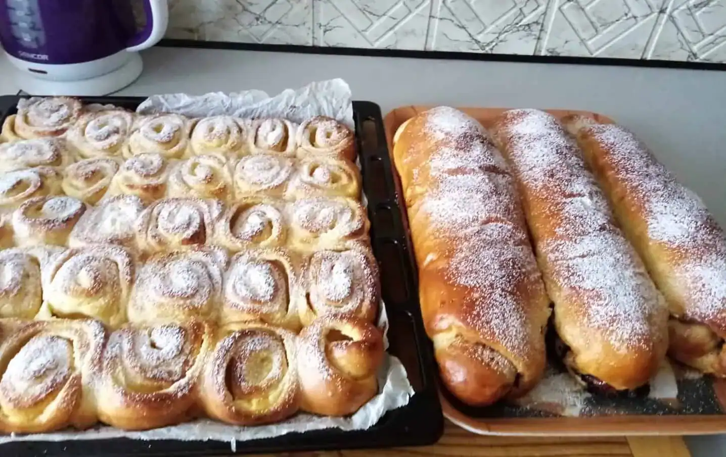 Kakaové záviny a vanilkové osie hniezda z jedného cesta: Raz zamiesíte a máte napečené na celý týždeň!