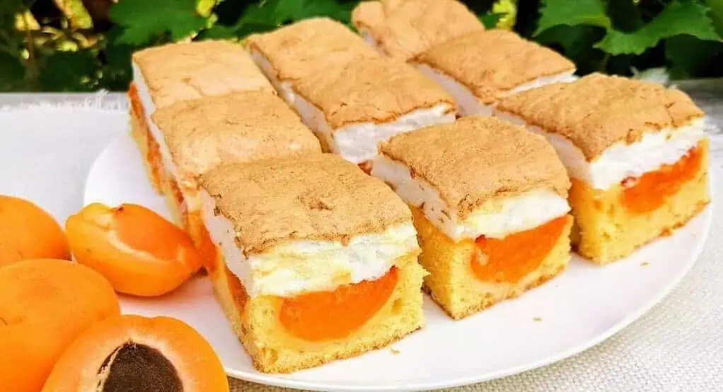 BOŽSKÉ marhuľové rezy s kokosovou penou: Bez debaty NAJLEPŠÍ marhuľový dezert, aký tu kedy bol!