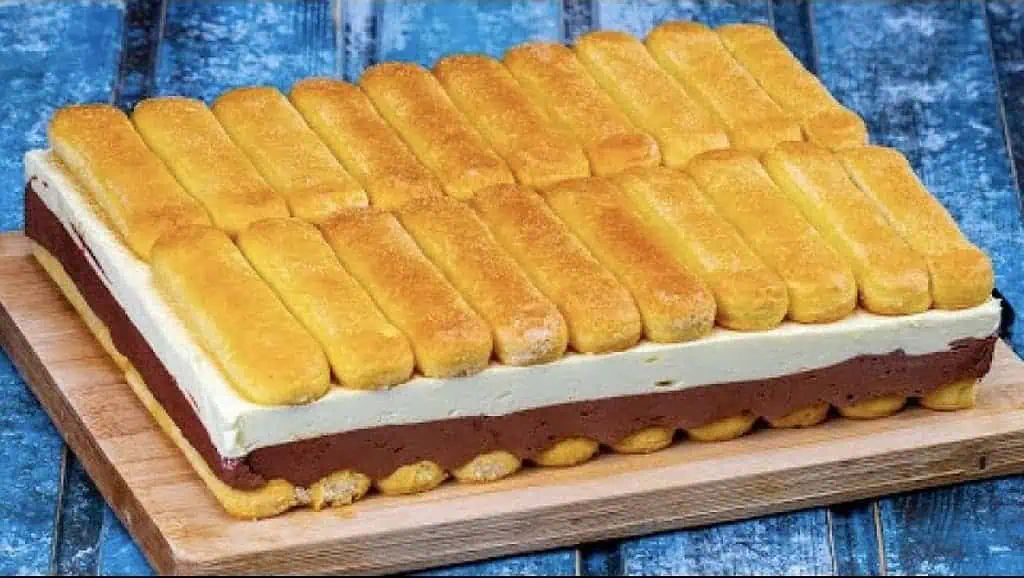 Úžasný piškótový krémeš – bez varenia, bez pečenia: Pečený krémeš v lete nerobím, každý chce len túto krémovú bombu!