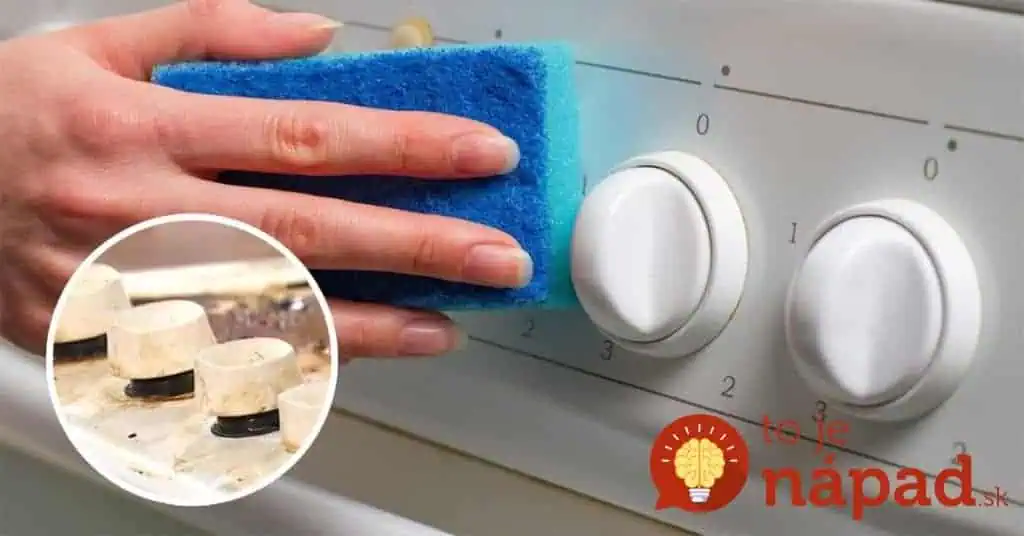 Táto vec vytiahne mastnotu a nečistoty dokonca aj z gombíkov na rúre: 15 minút a žiaria ako nové – funguje aj na mriežky a horáky!