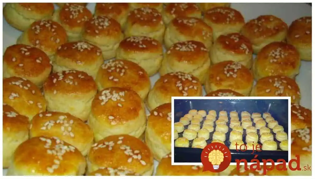 Mega chutné slané pagáčiky zo syrokrému: U nás idú na odbyt takou rýchlosťou, že nestíham piecť!