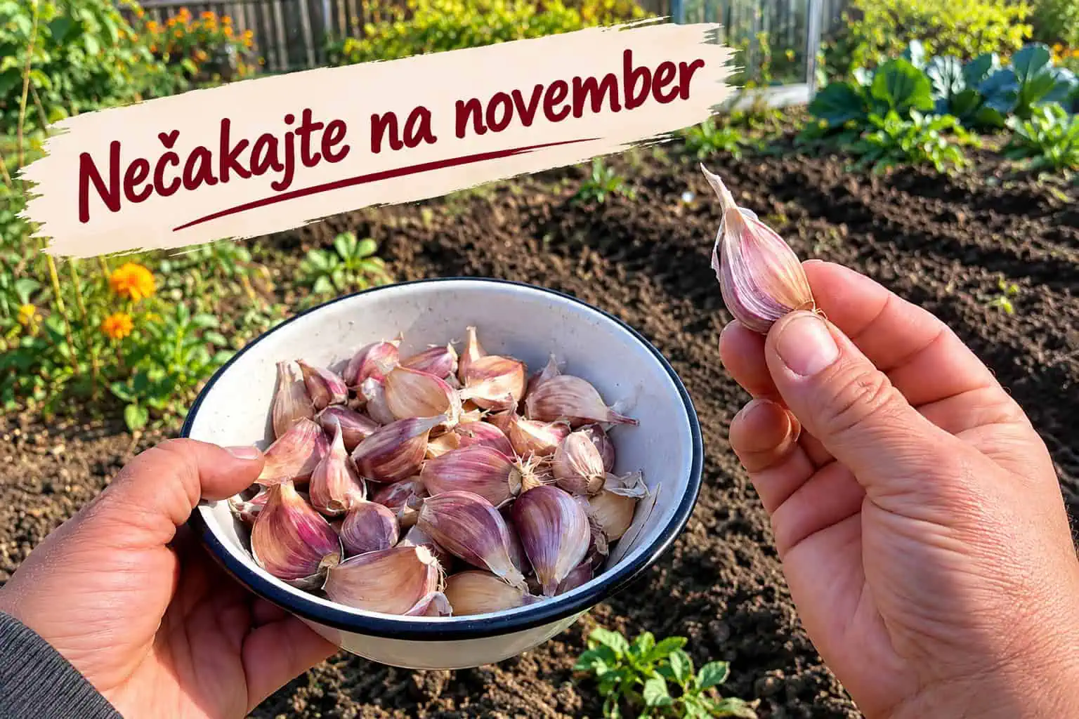 Sadíte zimný cesnak každý rok v rovnakom termíne? Tu je dôvod, prečo to skúsení záhradníci robia o MESIACE SKÔR!